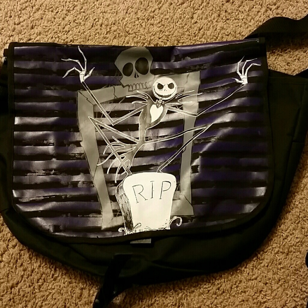 Nightmare before christmas messenger bags